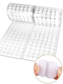 216pcs/108pairs,432pcs/216pairs Strong Sticky Round Nylon Dots,0.59"/0.78" Diameter Dot Sticker Self Adhesive Fastener Tape,Double-Sided Hook & Loop Dots With Waterproof Sticky Glue Tapes,Very Suitable For Classroom, Office, Home - Multicolor - View 1