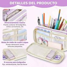 Kids Pen & Marker Cases - Purple - View 11