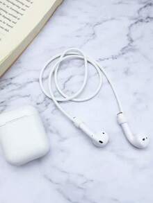 1/2/5pcs Wireless Headphone Anti Loss Rope, Wireless Headphone Silicone Strap, Anti Loss Hanging Rope, Wireless Headphone Anti Loss Silicone Neck Strap - Comfortable And Headphone Fixing Solution - Perfect Birthday Gift