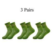 3 Pairs Professional Cycling Socks, Breathable Moisture-Wicking Compression Socks For Mountain Bike And Road Bike, Unisex - Multicolor - View 10