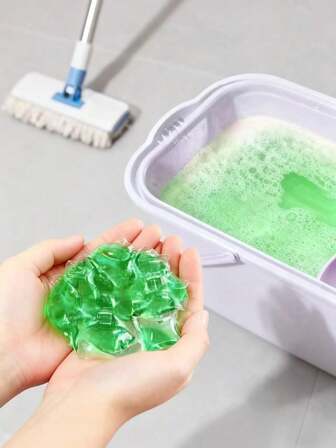 Golvrengöringskapslar, Doftande rengöringspärlor, Fläckborttagning och luktborttagning, Rengör och deodoriserar golv, Perfekt för hem och resor