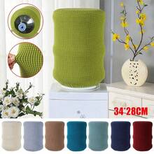 1pc Water Dispenser Cover, Water Dispenser Bucket Sleeve Barrel Cover, Household Dustproof Upper Opening Reusable Dust Cover - Multicolor - View 2