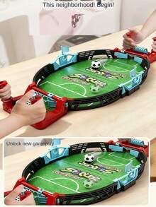 一套家庭聚会棋盘游戏，足球棋盘游戏 - 一款便携式教育竞技游戏，适合青少年玩耍和户外娱乐 | 逼真的足球游戏 - 對戰足球檯-大表 - 查看 4