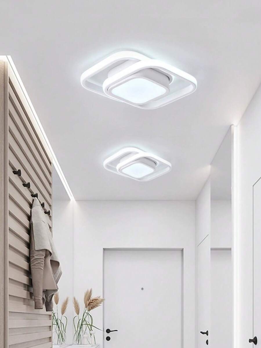 Đèn trần LED 40W 4500lm có thể điều chỉnh độ sáng kèm điều khiển từ xa, đèn thả LED Acrylic trắng tròn, thích hợp cho phòng khách, phòng ngủ, nhà bếp, văn phòng, 3000K-6500K - Nhiều màu - Xem 1