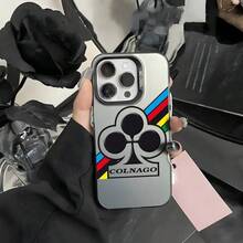 Funda de de Ciclismo Estilo Cornago Avanzado Compatible con 17/16/15/14/13/12/11 Pro Max Cubierta Metálica Aurora Láser Mate Negra/Púrpura - z1 - Ver 9