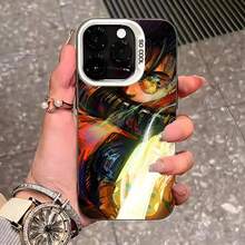 Funda de Anime "Triage" Compatible con 17 Pro Max, 16 Pro Max, 15, 14, 13, 11, 12 Plus Color: Plata - z3 - Ver 3