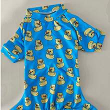 Pet Supplies, Dog Warm Jumpsuit, Comfortable And Warm, Breathable Pet Surgery Suit After Sterilization - Green - View 3