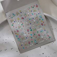 1 PCS Colorful Diamond Self-Adhesive Cartoon Nail Art Supplies, Suitable For Women And Girls, Gifts For Families - CO-408 - 查看 8