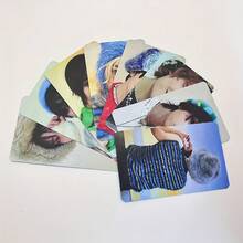 8pcs/Set Kpop Photo Cards - Double-Sided Matte Photocards With Group/Member Images, 3.35x2.13 Inches Collectible Trading Cards, Suitable For K-Pop Fans, Offline Fanmeetings And Gifts - Multicolor - View 7