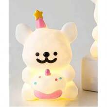 Linear Puppy Night Light, Table And Bedside Ambient Light - White - View 2