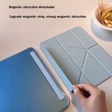 Suitable For IPad 10 Generation Protective Case, Magnetic Detachable, Intelligent Sleep Wake-Up, Ipad 11 Gen Case, With Pen Slot, High Transparency Acrylic Back Panel, Can Be DIY Freely, Anti Drop And Anti Bending, Suitable For IPad Air11 (M3), IPad Air11 (M2), Compatible With IPad Pro 11 Inch (1st/2nd/3rd/4th), IPad Case