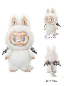 POP MART ZIMOMO Authentic MONSTERS ANGEL Vinyl Face Doll Fashion Doll ﻿Christmas Gifts - White - View 2