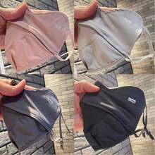 Lightweight & Breathable Ice Silk Face Mask, Washable, Anti-UV, Mesh Design, Suitable For Women, Autumn/Winter - Multicolor - View 2