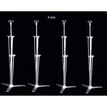 Balloon Stand Set, Suitable For Birthday, Graduation Party And Wedding Decoration Celebration, Desktop Balloon Stand 1/2/4 Pieces Set - 4 Pcs - View 1