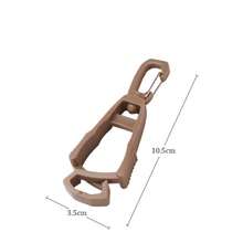 Conjunto de 2 Presilhas Multiuso para Luvas de Trabalho - Suporte de Durável e Leve para Uso Externo e na Construção Civil