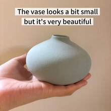 One Piece Ceramics Vase,Mini Boho Vase For Plants, Flowers, Incense, Reed Diffuser, Vintage Bottle For Centerpiece, Home, Office, Gifts,Home Decor,Flower Vase,Centerpiece,Table Decor Birthday Graduation Back To School Room Decor School Supplies Glass Vase - Multicolor - View 11