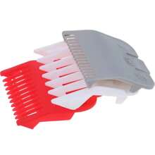 3pcs/Set 1.5mm/3mm/4.5mm Hair Clipper Replacement Comb Guide Limit Accessory, Professional Use Compatible With Wahl Trimmers - Multicolor - View 4