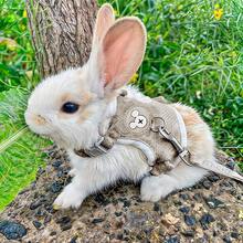 Correa Pechera Tela Ajustable Diseño Osito Mascota Pequeñas - Camel - Ver 7