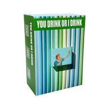 Drinking Party Game Cards For 2-8 Players, 100 Cards Competition And Questions, Voting, Christmas Gift Party. - Purple - View 2