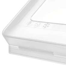 ZhdnBhnos 15PCS Paper Storage Box A4 File Box Paper Photo Storage Box Board Game Storage Containers 12.52 X 9.45 X 0.94 Inch Transparent File Box For Magazine Office Supplies School - 變體2 - 查看 5