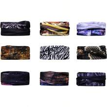 ¡RecomendadoScott Edward 9pcs Bandanas de Hombre Mujeres Headbands Headwear elástico Magia Bufanda Bandana Bandas de Deportes Yoga sin Costuras Camuflaje, Color de la Flor Multi-Solid¡Top de Temporada - Camuflaje - Ver 2