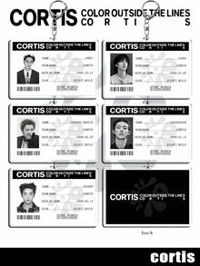 Cor/Rtis 双面高清照片卡 + 证件照 + 亚克力钥匙扣套装 - 包包挂饰，粉丝完美礼物/Cor/Tis 亚克力钥匙扣 - 双面高清设计，包包挂饰，装饰收藏品及粉丝礼物 - 彩色 - 查看 1