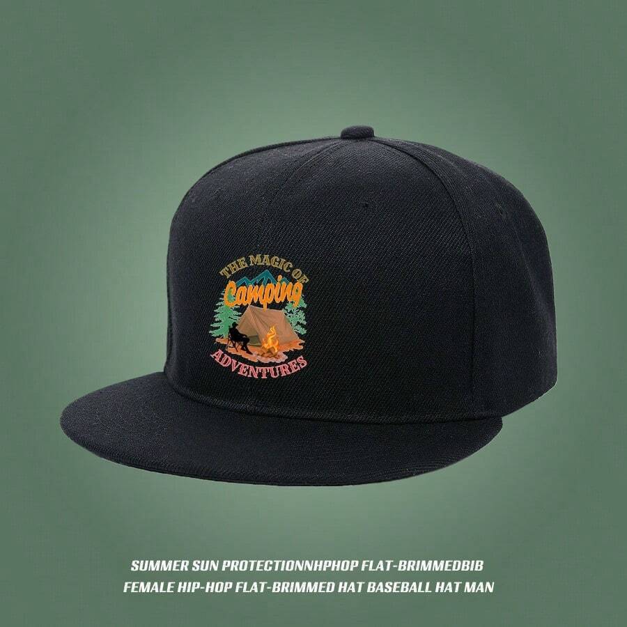 Men Baseball Cap - Black - View 1