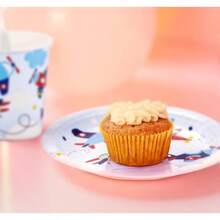 Airplane Plates And Napkins Party Supplies - Airplane Birthday Decorations Tableware Paper Plates Napkin Cup Disposable Cutlery Airplane Party Decorations Dinnerware Server 24 - 藍色 - 查看 7