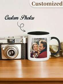 Custom Photo Mug, Custom Design Mug, Custom Picture Mug, Custom Photo Mug, Custom Coffee Mug, Custom Family Mug, Create Your Own Mug, Custom Coffee Mug, Mother'S Day Gift, Father'S Day Gift, Birthday Gift, For Graduation, For Weddings, For Housewarming Dining Room, Living Room, Bedroom, Office, Tea Room, Home, Back To School - Multicolor - View 5