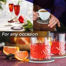 Mandala Drink Coasters  - 8 Set Ceramic Boho Coaster For Drinks Absorbent With Cork Base And Black Holder - Coasters For Coffee Table Apartment Wooden Bar Mugs Glasses Cup Beer Coffee Table Decor Home And Living New In Dinnerware  Household Items Outdoor Supplies Winter Gifts For Christmas - 多色(八件組)10cmX10cm - 查看 6