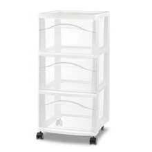 3 Drawer Medium Cart - Brightroom™ - Spaceship Gray - View 6