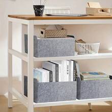 سلة من الشعر الاصطناعي، حقيبة تسوق من الشعر الاصطناعي، سلة تخزين من الشعر الاصطناعي، رف مجلات من الشعر الاصطناعي