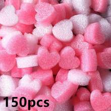 DIY Foam Ball Heart Shaped Foam Gift Filler, Christmas, Valentine's Day, Birthday Gift, Party Decor, Packaging Material, Heart Shaped Foam Balls, Heart Shaped Foam Gift Box - Multicolor - View 14