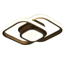 Đèn trần LED 40W 4500lm có thể điều chỉnh độ sáng kèm điều khiển từ xa, đèn thả LED Acrylic trắng tròn, thích hợp cho phòng khách, phòng ngủ, nhà bếp, văn phòng, 3000K-6500K - Nhiều màu - Xem 7