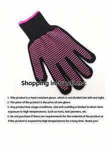 2 piezas Juego de Alfombrilla y Guante Resistentes al Calor, Adecuado para Tenacillas, Plancha y Alisador de Cabello - Protege tu Cabello y Manos de Daños por Calor - Multicolor - Ver 13