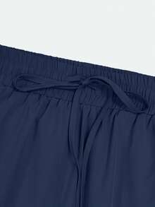 cimmuovere Celana Menyusui Wanita, Celana Nyaman, Celana Polos Sederhana dengan Banyak Saku dan Resleting, Cocok untuk Musim Semi - Navy Blue - View 6