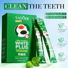 20 piezas/Caja Tiras blanqueadoras de dientes, eliminan manchas de café y té, refrescan el aliento, limpian los dientes, impulsan la confianza con una sonrisa brillante, limpian profundamente los dientes - Multicolor - Ver 2