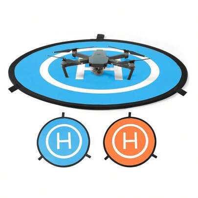 AXNEN 55cm/21.65-Inch Drone Landing Pad, Foldable And Portable, Easy To Store, Dual-Purpose For Landing, And Return.