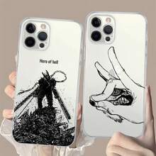 C-Chainsaw-ManS Denji MAKIMA Transparente Hülle kompatibel mit  11 12 13 14 15 16 17 Air Pro Max Plus Mini Stoßfeste Hülle, Hülle kompatibel mit  17 pro max Hülle,  17 pro Hülle,  17 Hülle,  16 pro max Hülle - Z5 - Übersicht 3