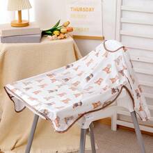 1件装长袖婴儿围兜 - 适合6-36个月的婴幼儿 - 连体式婴儿自主进食围兜 - 易于擦拭，柔软防水 - 彩色 - 查看 12