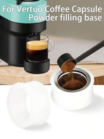 Instrument reutilizabil de reumplere a capsulelor de cafea Vertuo, accesoriu pentru capsule de cafea de casă