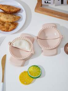 1 cái/2 cái/4 cái - Lưu ý kích thước! Khuôn làm bánh bao tròn màu be, kiểu dáng đẹp, màu trơn, thích hợp dùng trong tháng Ramadan, đồ dùng nhà bếp hàng ngày, tiện lợi cho các lễ hội, nhà hàng, quà tặng Iffast. - Màu Khaki - Xem 10