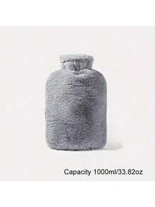 Haushalts-Langes Streifen-Füllbares PVC Wärmflasche, Extra Groß und Verlängert zum Erwärmen von Bauch & Taille im Bett - Abnehmbar waschbarer, verstärkter Hochwertige Futter, 2100ml Fassungsvermögen - Verschiedenfarbig - Übersicht 13