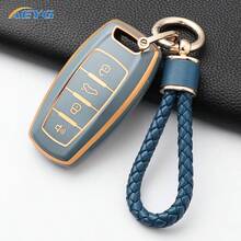 Vỏ chìa khóa ô tô TPU cho Great Wall Haval Jolion 2022 H6 H7 H4 H9 F5 F7 F7X F7H H2S GMW Dargo Shell Fob Phụ kiện - Vạn Lý Trường Thành Mẫu B - Xem 4