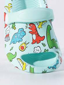 A Pair Of Summer New Soft Soled, Anti Slip, Lightweight And Comfortable Baby Hole Shoes With Cute Flowers - Mint Green - View 6