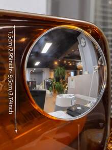 凸面广角旅行圆镜，便携式自拍打卡神器，小巧精致高品质反光摄影配件，网红/情侣旅行礼物，生日纪念品，适合户外旅行拍摄及打卡场景 - 彩色 - 查看 5