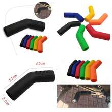 Motorcycle Gear Shift Lever Cover, 60mm Rubber Sock Boot Shoe Protectors Boot Shoe Shift Case Protectors Universal Motorcycle Gear Shift Rubber Sleeve, Red - Green - View 1