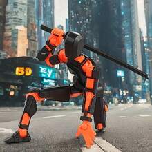 人体解剖模型 人体骨骼模型 人体解剖模型，可观察骨骼和运动，适用于科学学习教育解剖模型（Bruin-28cm）