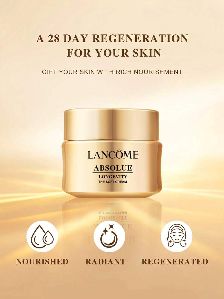 Lancôme 兰蔻菁纯臻颜柔润面霜 - 15毫升 0.5液体盎司 - mini the Soft Cream-15ml - 查看 5