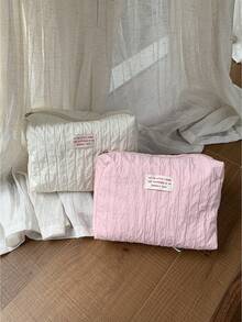 INS Baby Nylon Large Capacity Cosmetic Bag, Travel Organizer Pouch, Mommy Underwear Storage Bag - Multicolor - View 8